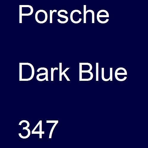 Porsche, Dark Blue, 347.